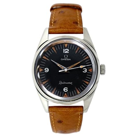 pre-owned omega railmaster|omega railmaster vintage.